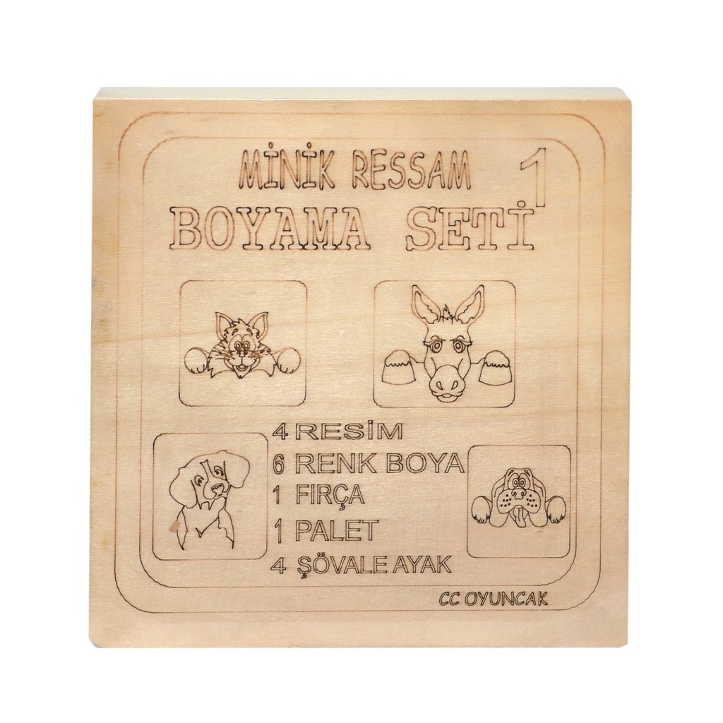 

CCY00312-476 wood painting set types