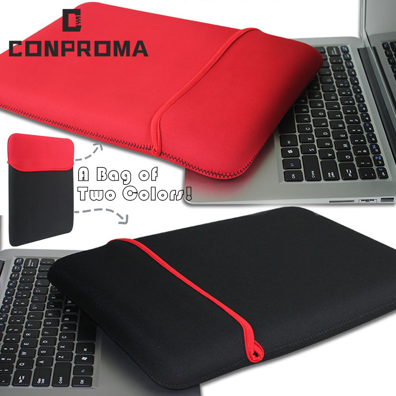 

Laptop Bag Tablet Sleeve 7/8/9/10/11/12/13.3/14/15 inch Neoprene Pouch Protective For Air Pro Notebook Computer Ipad Apple Case