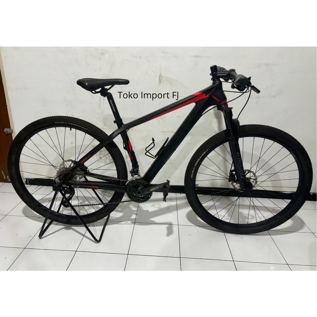 READY SAVA CARBON MTB BIKE SEPEDA GUNUNG SAVA TORCH KNIGHT 17"