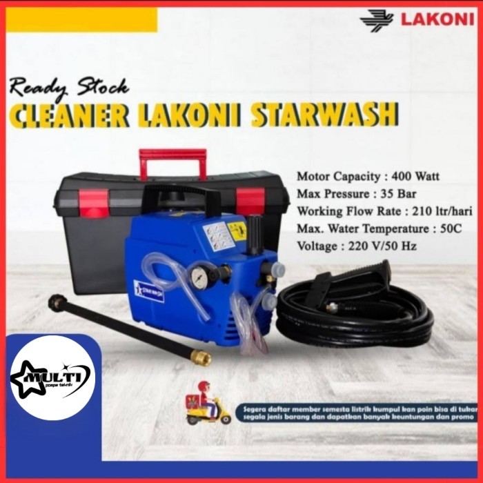 Mesin Cuci AC Lakoni Starwash Jet Cleaner Annovi Starwash Lakoni Italy