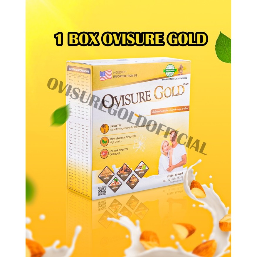 

OVISURE GOLD SUSU BPOM , MEMBANTU MEMULIHKAN KERUSAKAN TULANG SUSU USA - 1 pcs