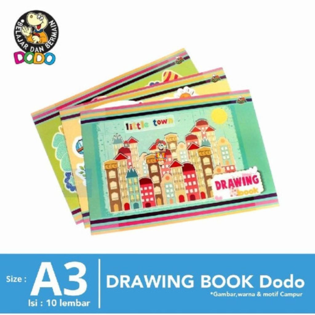 

Buku Gambar A3 DODO Drawing Book Ukuran A3 Besar Isi 8 Lembar - SATUAN SHABQ