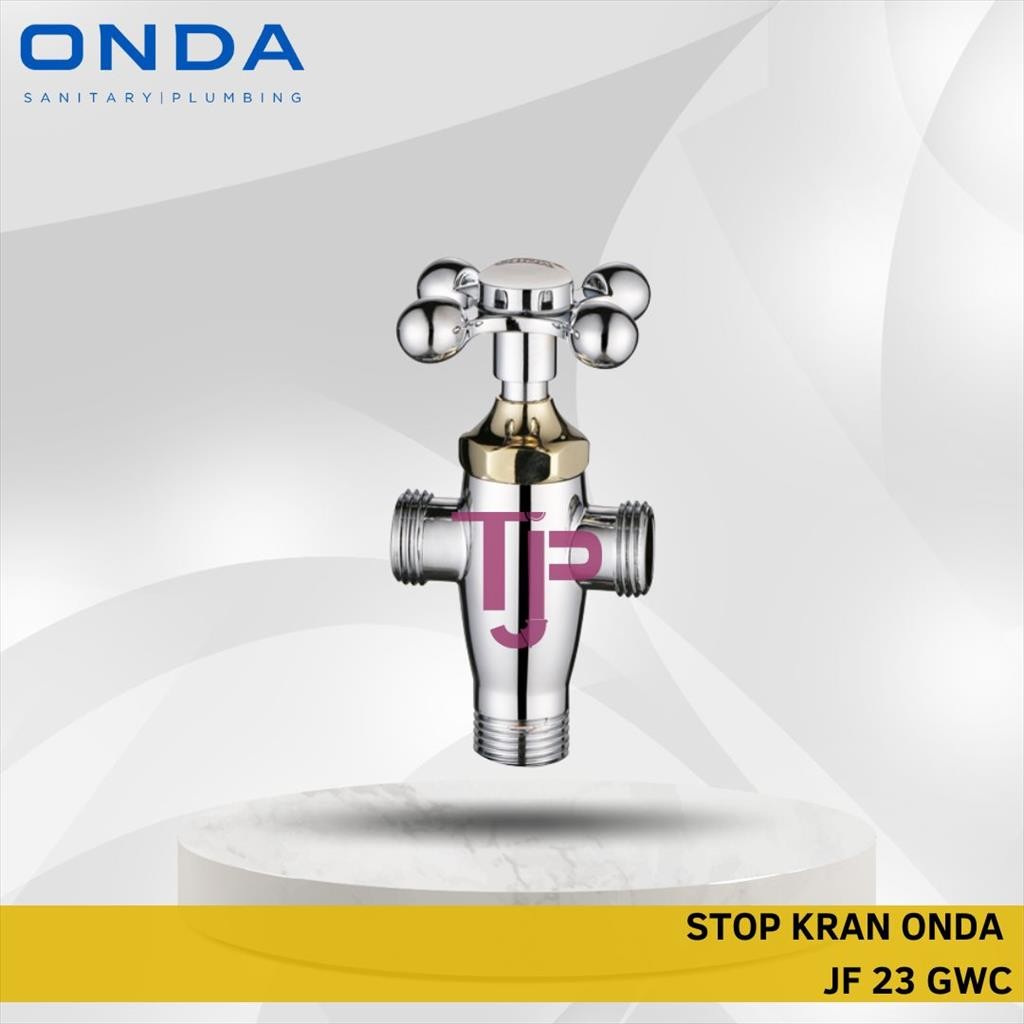 ONDA JF 23 GWC Stop Kran Full Chrome