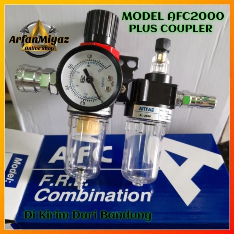 KL20DJ Air Filter Regulator atau Saringan Kompresor Ar2000 Afr2000 Afc2000 Plus Coupler Sm Dan Pm Dr