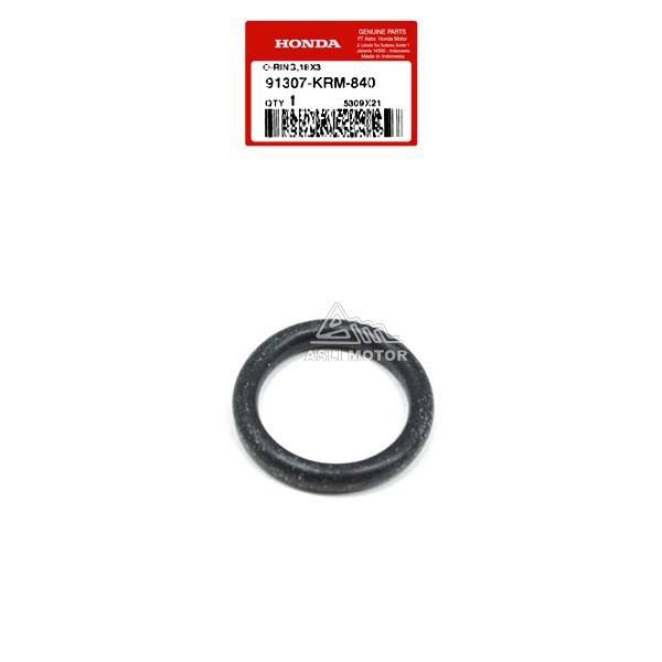 91307-KRM-840 Oring 18x3 Tutup Oli Mesin Atas Honda Bebek Matic Sport
