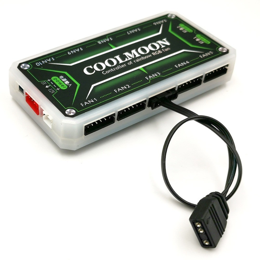 3pin Controller Fan Converter Cable Fan Controller Adapter Cable Fan 3pin Fan Cable 3pin To 4pin 6pi