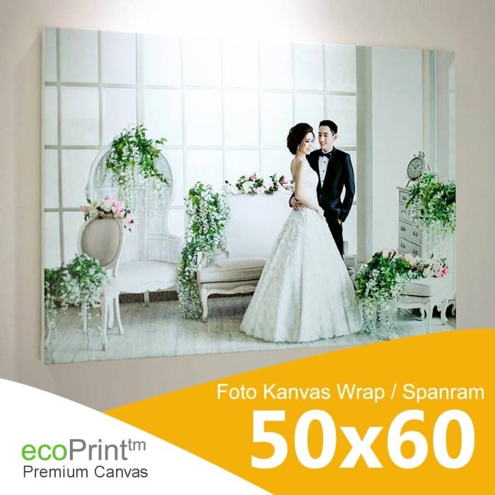 

Cetak Foto Kanvas Photo Canvas Print Spanram Wrap Ukuran 50x60 cm
