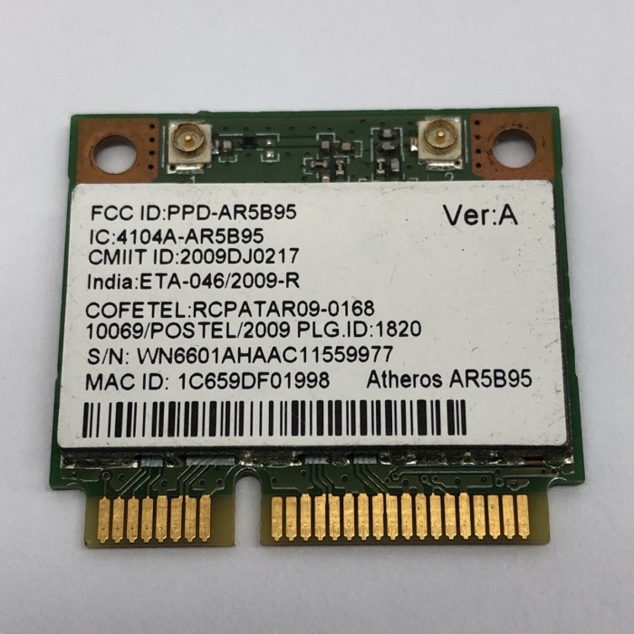 Wifi Card  Laptop Atheros