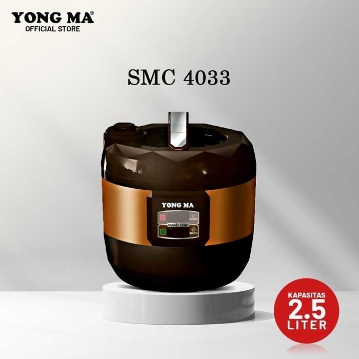 YONGMA Rice Cooker / Magic Com / Pemasak Nasi 2,5 Liter 4033