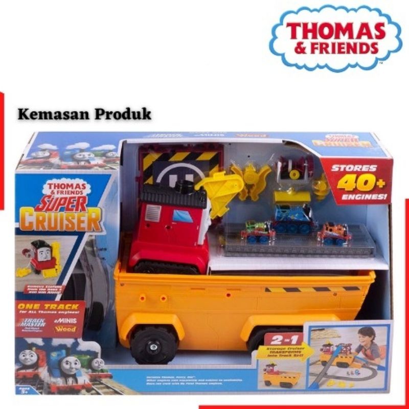 Kereta Api Thomas And Friends Kapal Super Cruiser 2 in 1 Large Original Product