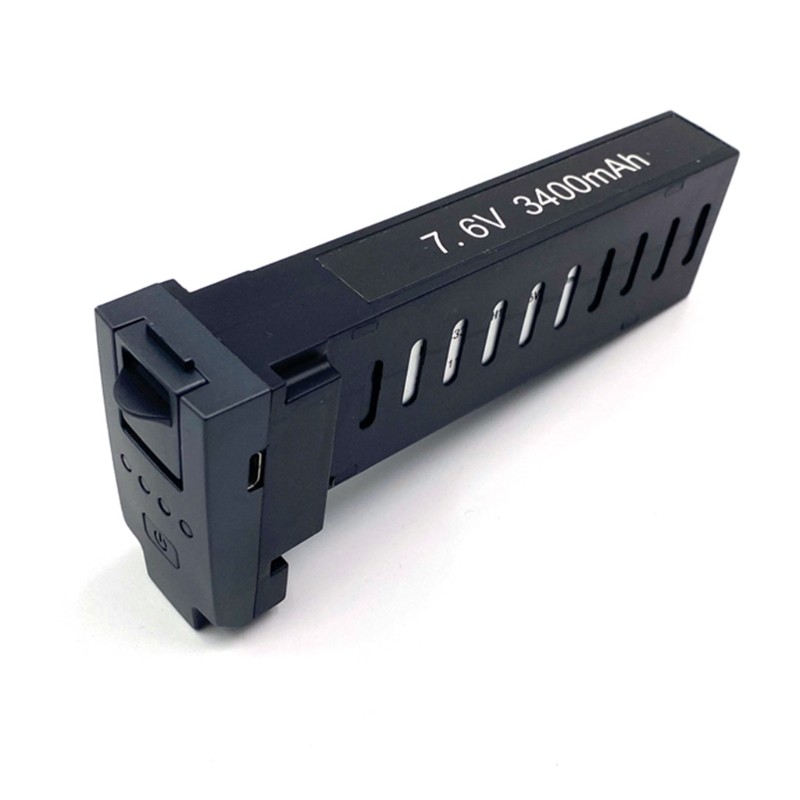 7.6V 3400mAh Rechargeable Lithium Polymer High Capacity Lipo for SG906 2/SG906