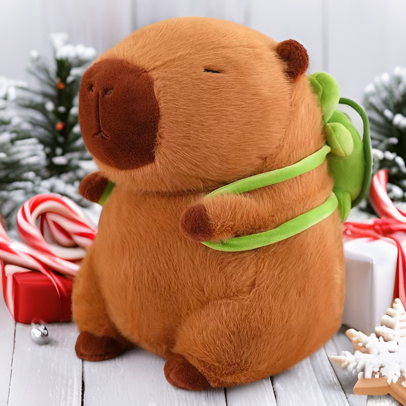 

12-20cmCapybara Plush Simulation Capibara Anime Fluffty Toy Cute Doll Stuffed Animals Soft Doll Plush Christmas ThanksgivingGift