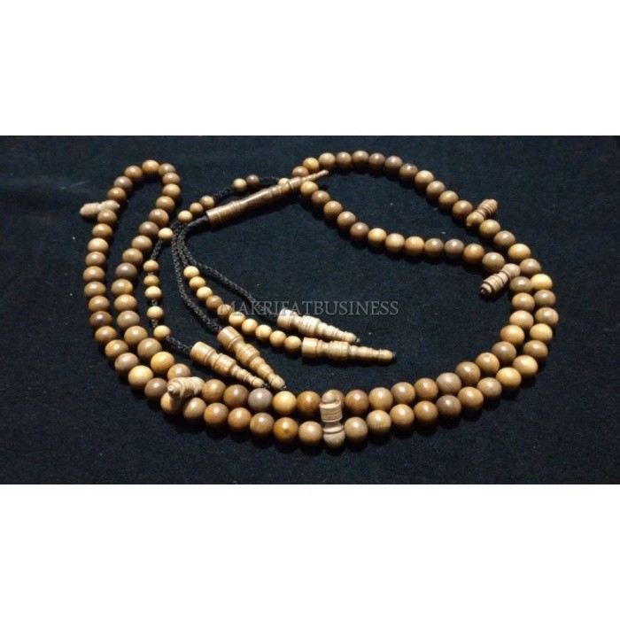 IMDAHANDICRAFT Tasbih TIJANI KAYU GAHARU  GRAD C ukuran 10 mm by mb