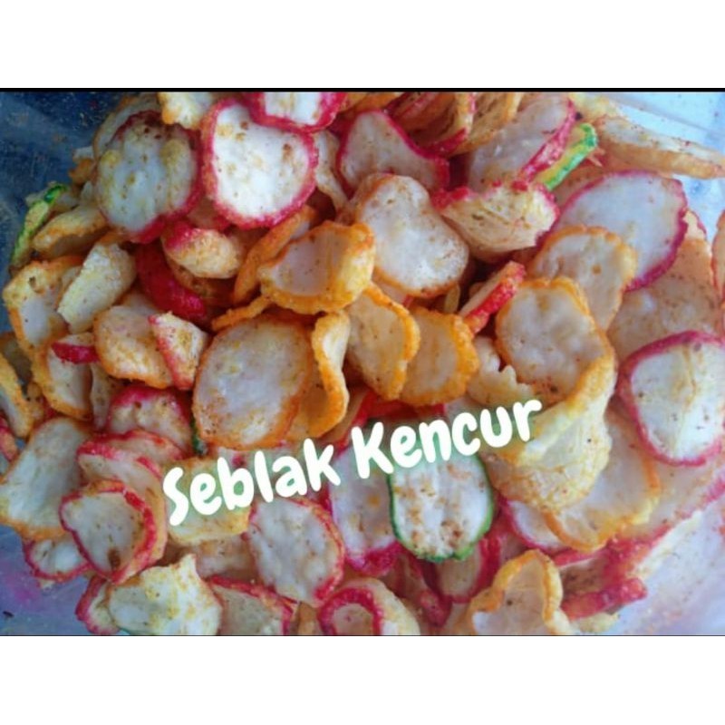 

krupuk seblak kencur 250gr | bintang snack kediri