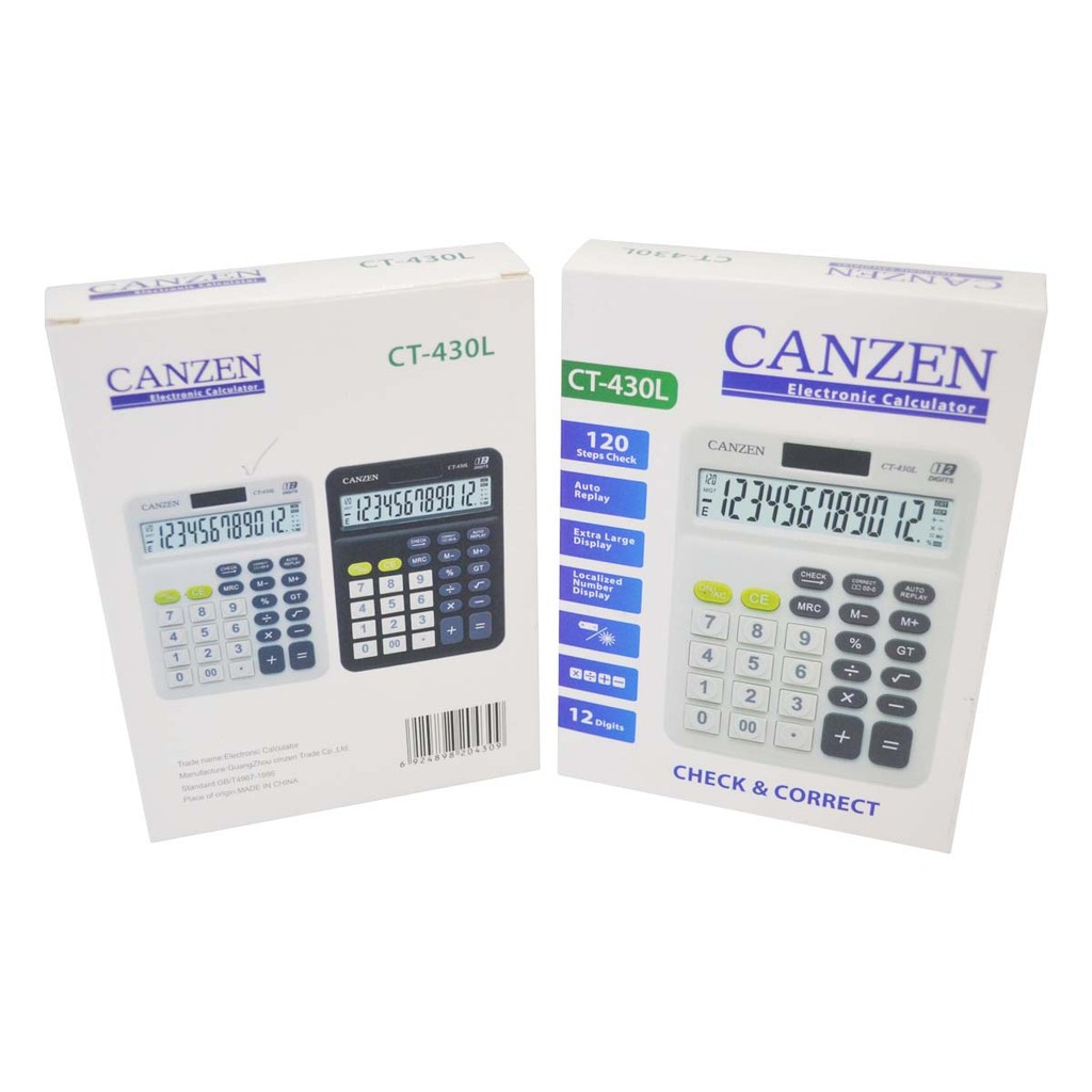 

ELECTRONIC CALCULATOR CANZEN CT-430L kalkulator canzen CT 430 L