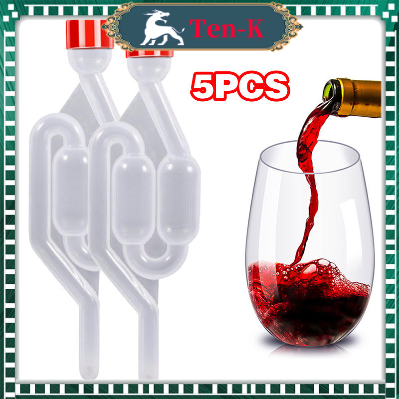 Airlock Fermentasi Homebrewing Homade Wine / S-Shaped Airlock Fermentation