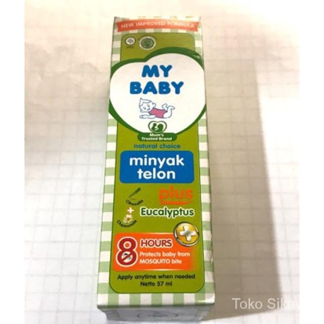 

My Baby Minyak Telon Plus 57ml 57 ml Botol Kecil Pak Lusin Murah +