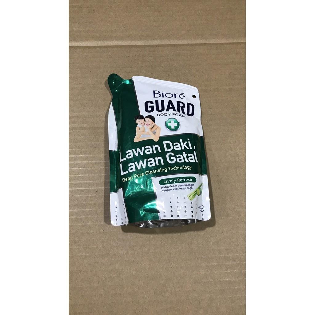 

Biore Guard Body Foam Lively Refresh 250ml 250 ml - Refill Hijau Cair