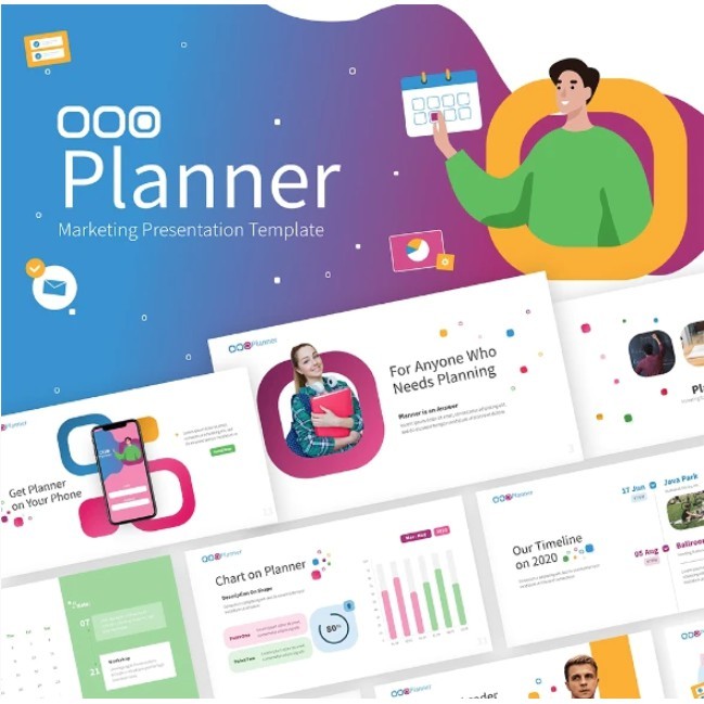 

NS Planner Marketing PowerPoint Presentation Template Fully Animated