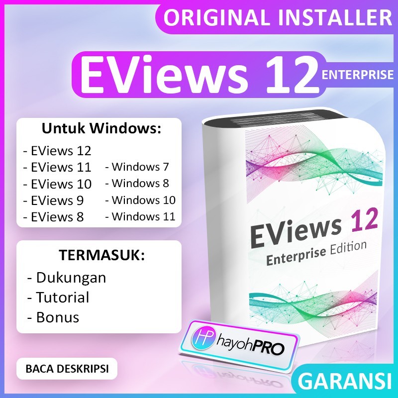 EViews 12 - EViews 11 - EViews 10 - EViews 9 - EViews 8 - IHS Markit Enterprise Edition