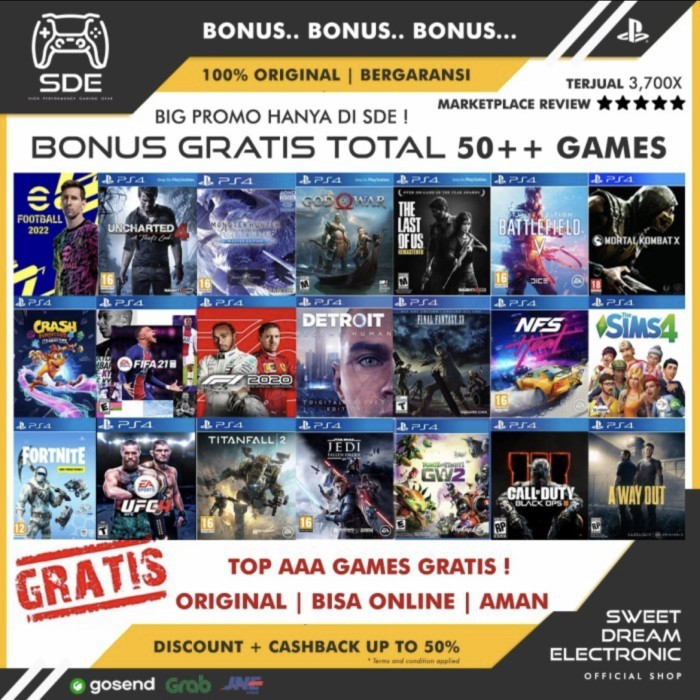 BEST -PS4 slim 1 tb Ori dan Bergaransi/Playstation/PS 4 bukan Slim/Pro game - MOTHERBOARD