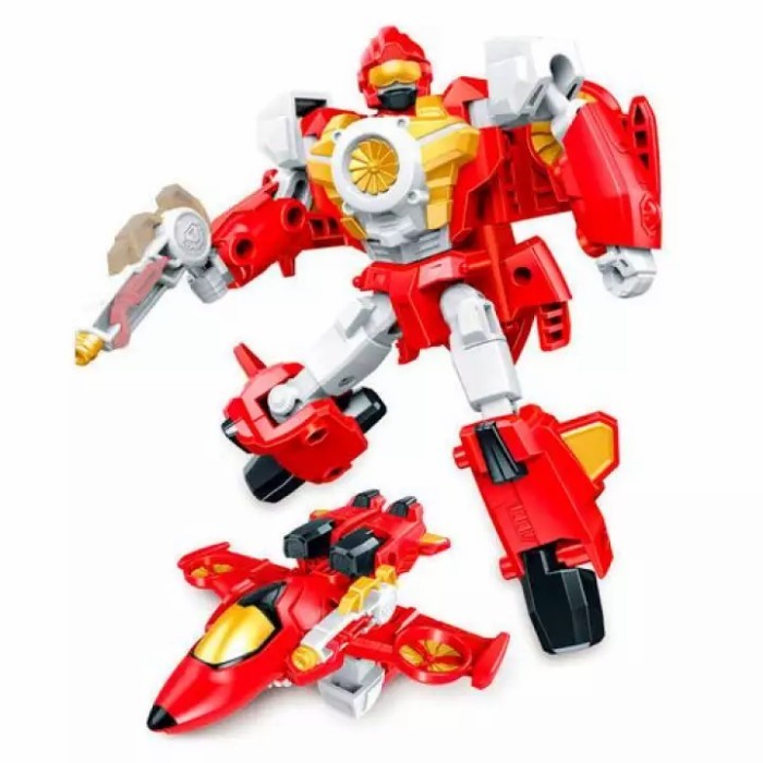 Tobot pesawat Z mainan robot berubah menjadi pesawat tempur