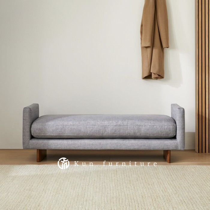 kursi sofa modern/sofa bench living room/bangku kayu panjang - P100xL40xT45cm