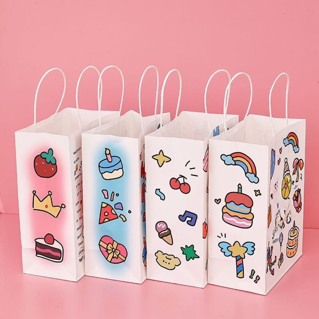 

TOPER Paper Bag Tas Kado Hadiah Goodiebag Happy Birthday Selamat Ulang Tahun Kapasitas Besar Gift Hampers Bingkisan Lucu