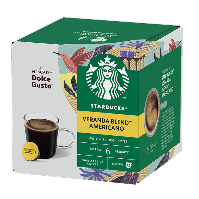 

Nescafe Dolce Gusto NDG Starbucks Coffee Capsule - Mix 4 Rasa