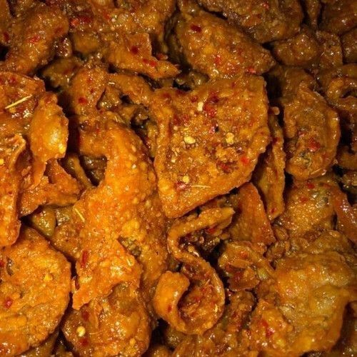 

KULIT AYAM CRISPY PEDAS DAUN JERUK/KULIT AYAM CRISPY ORIGINAL