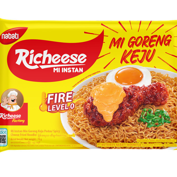 

Richeese Mie goreng keju level 0