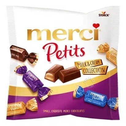 

Storck MERCI Petits Milk & Cream Collection 125gram asal Eropa