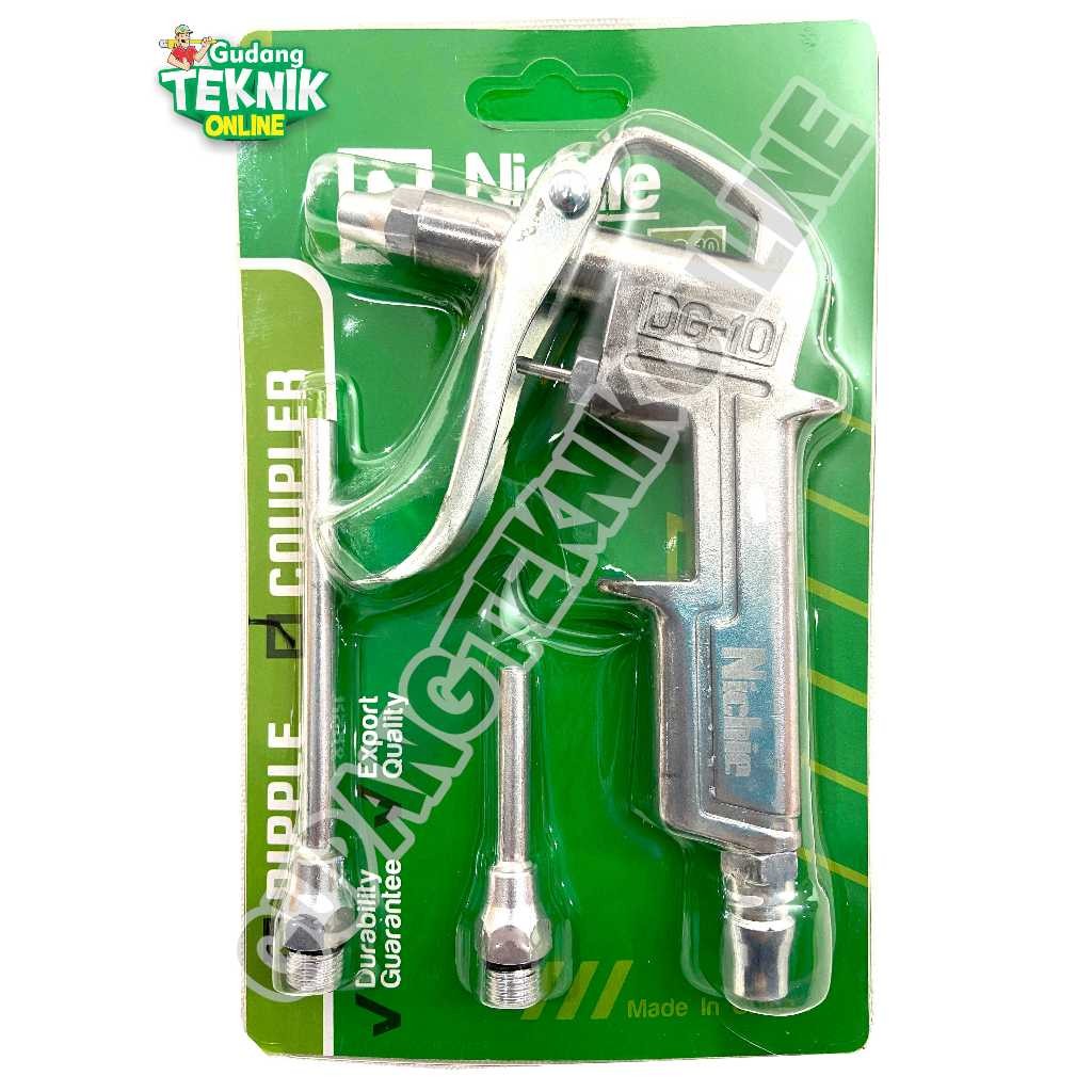 KUALITAS SAMA  Air Duster Angin DG10 Coupler Nepel NICHIE Alat Semprotan Semprot Pistol Tembakan Ang