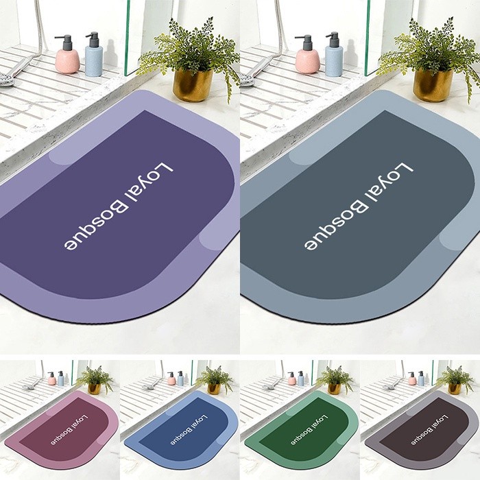 CACC Keset Lantai Anti Slip Daya Serap Tinggi  Ukuran 40cmx60cm Keset Rumah Keset Kamar Terpopuler D