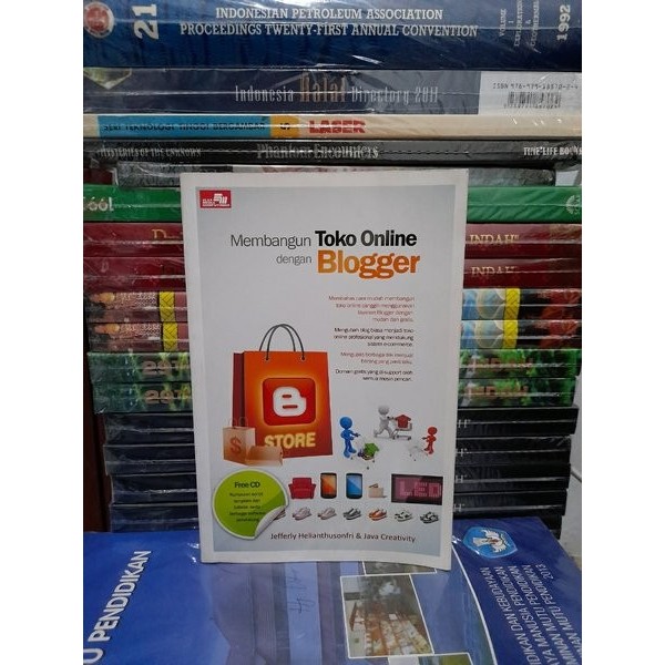 ORI BUKU Membangun Toko Online Dengan Blogger Jefferly Helianthusonfri
