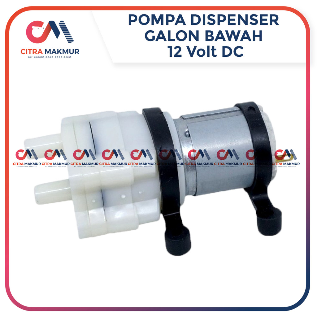 Dinamo Pompa Dispenser Air Mini Multi 12 Volt DC Water Pump Galon Bawah Modena