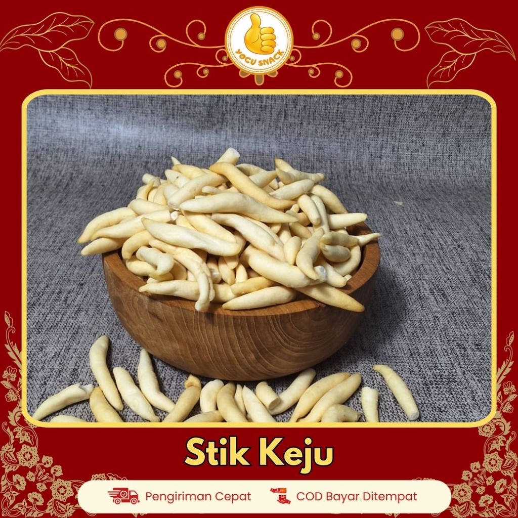 

Yogu Stik Keju / Gabus Keju Camilan Kiloan Murah Grosir Kemasan 250gr