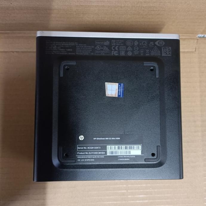 promo  -Nano Pc HP Elitedesk 705 G4 AMD PRO A6 9500 R5 NVME M2 256 - DDR4 8GB - KOSONGAN