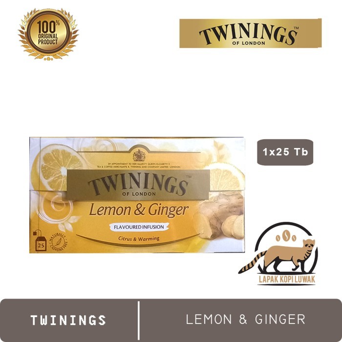 

Twinings Tea varian Lemon & Ginger