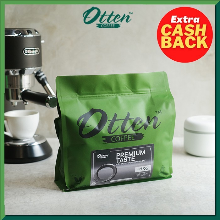 

Premium Taste - Kopi House Blend 1 Kg - Commercial Blend - Biji / Bubuk Kopi Otten Coffee - Wholebean