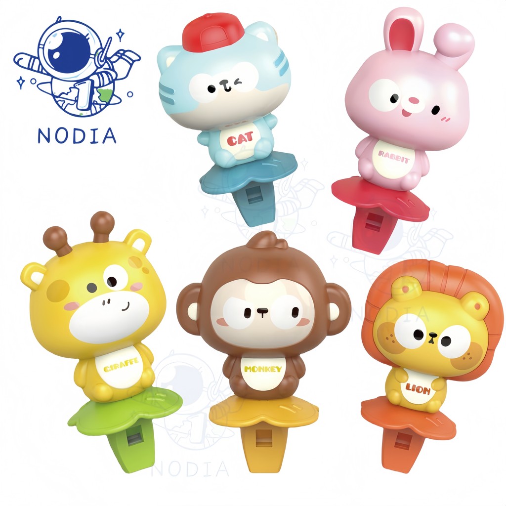 NODIA Peluit Bayi Edukasi Balita Terapi Wicara Bayi Mainan Anak Mainan Edukasi Peluit Anak