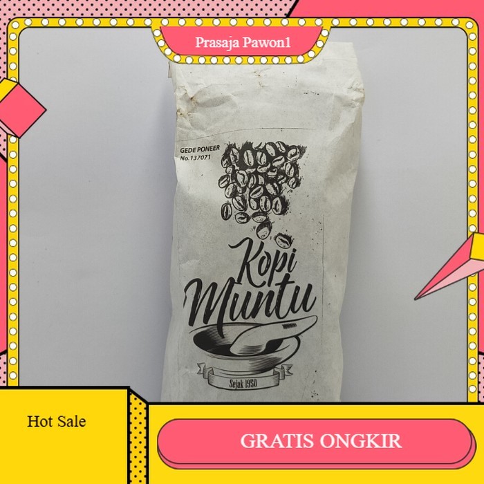 

【PAWON1】 SALE!! Kopi Muntu 250 gram