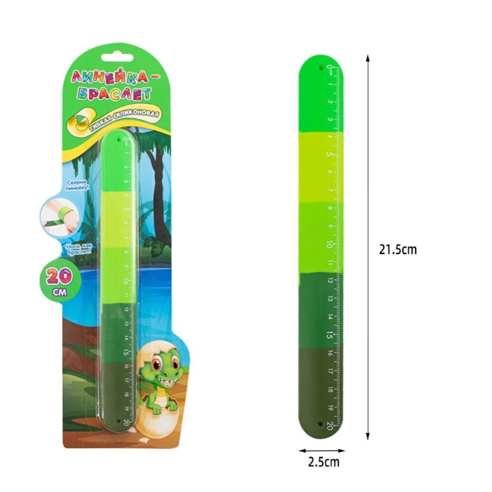 

Kids Fidget Toy Clap Ring Straight Ruler Anxiety Relief Drawing Drafting Snap Ring Bracelet Ruler Anti Stress Stress Relief