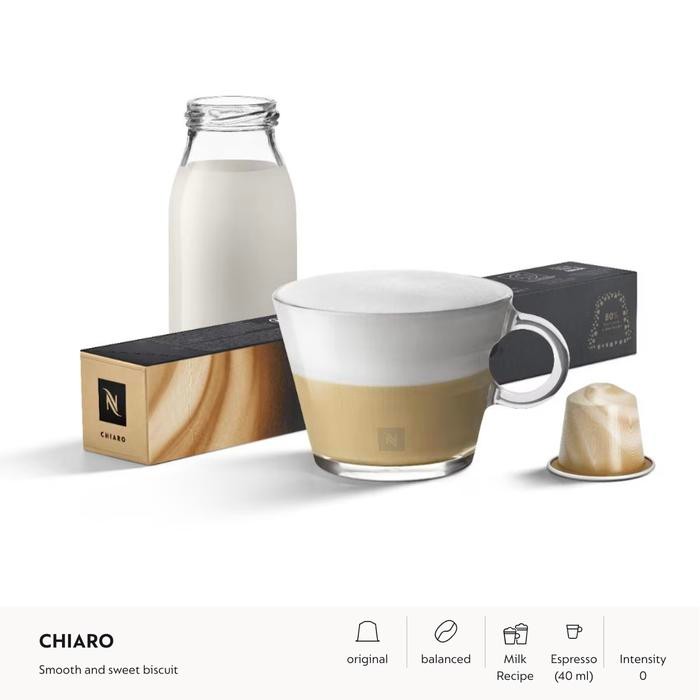 

Nespresso Barista Creations Chiaro Coffee Capsule / Kapsul Kopi
