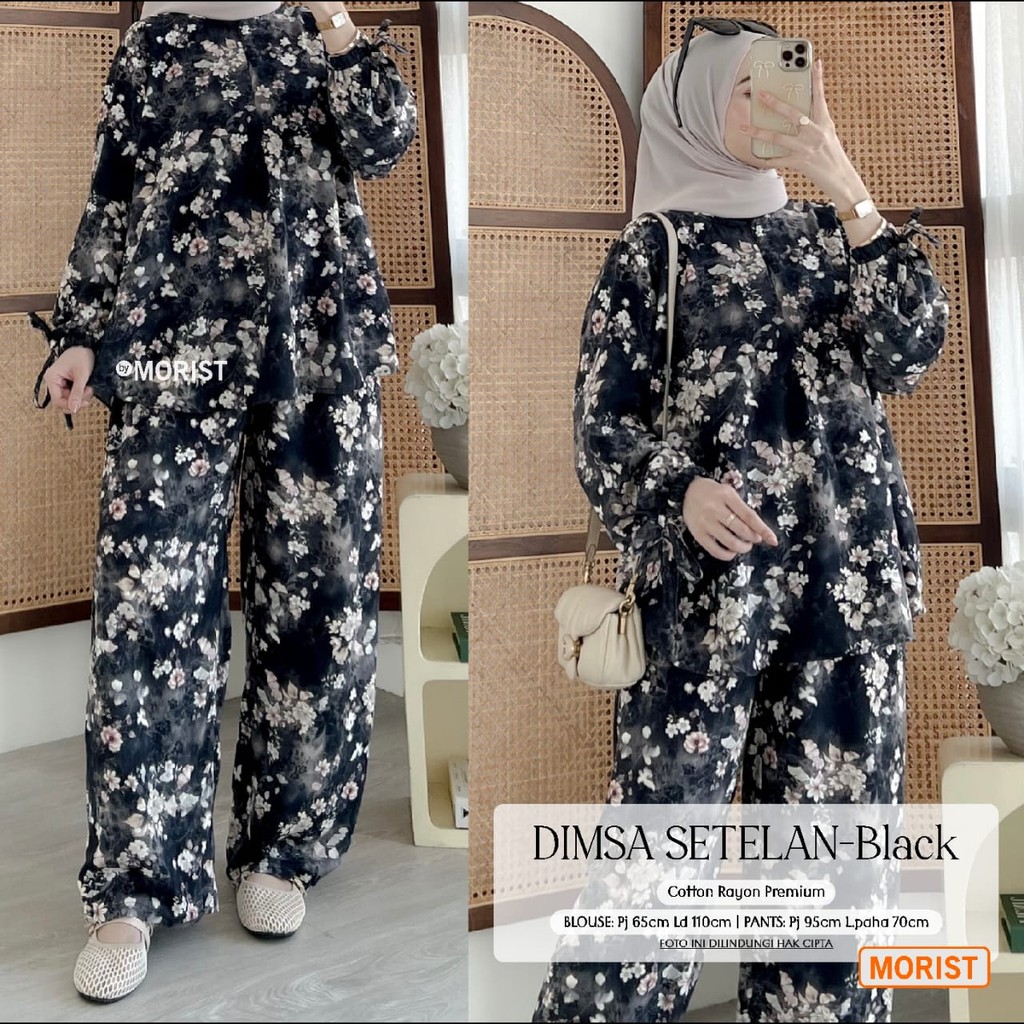 Dimsa homey set/setelan baju tidur/setelan kasual wanita/setelan baju rumah jumbo/piyama wanita jumb