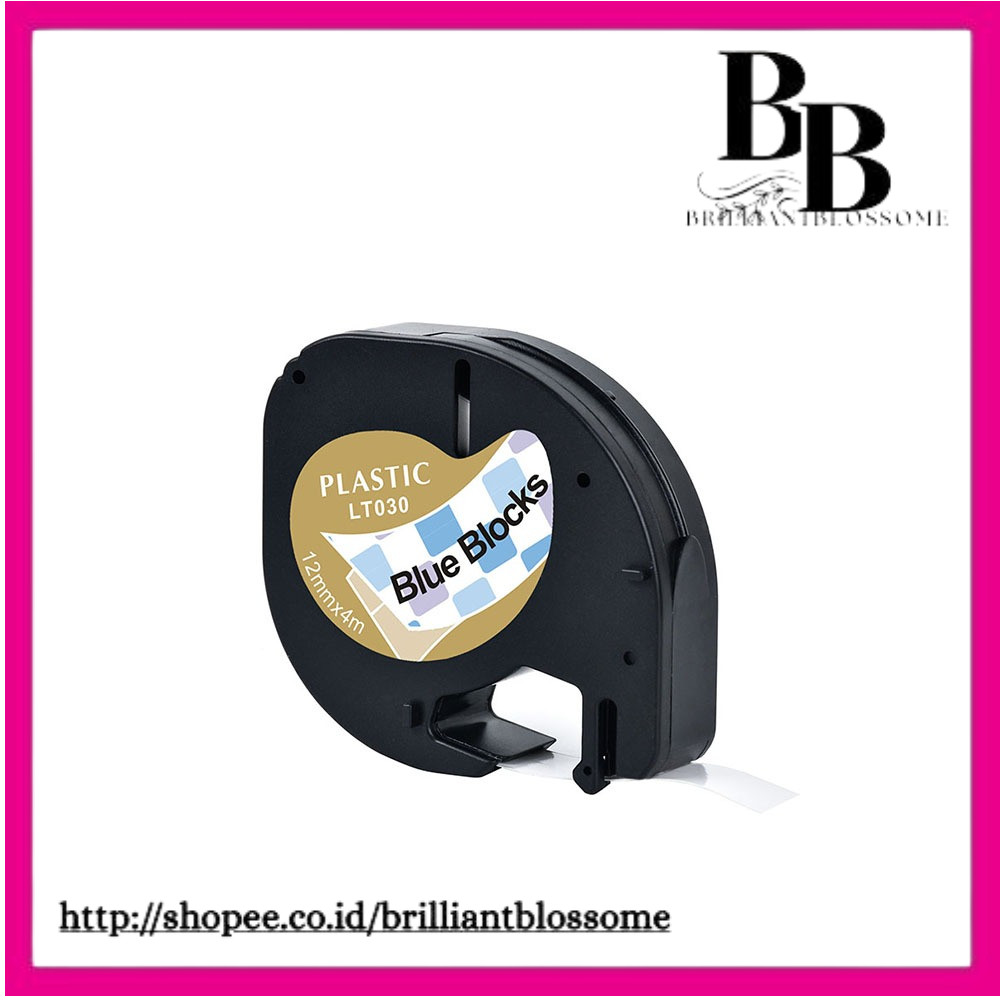 

91201 91200 12267 91205 91207 Compatible for Dymo LetraTag Label Tape Plastic 91331 91221 Ribbon for LT100H 100T Label Printer