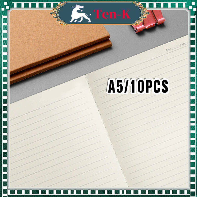 

10Pcs Buku Tulis A5 / Buku Diary / Buku Catatan / Buku Notes