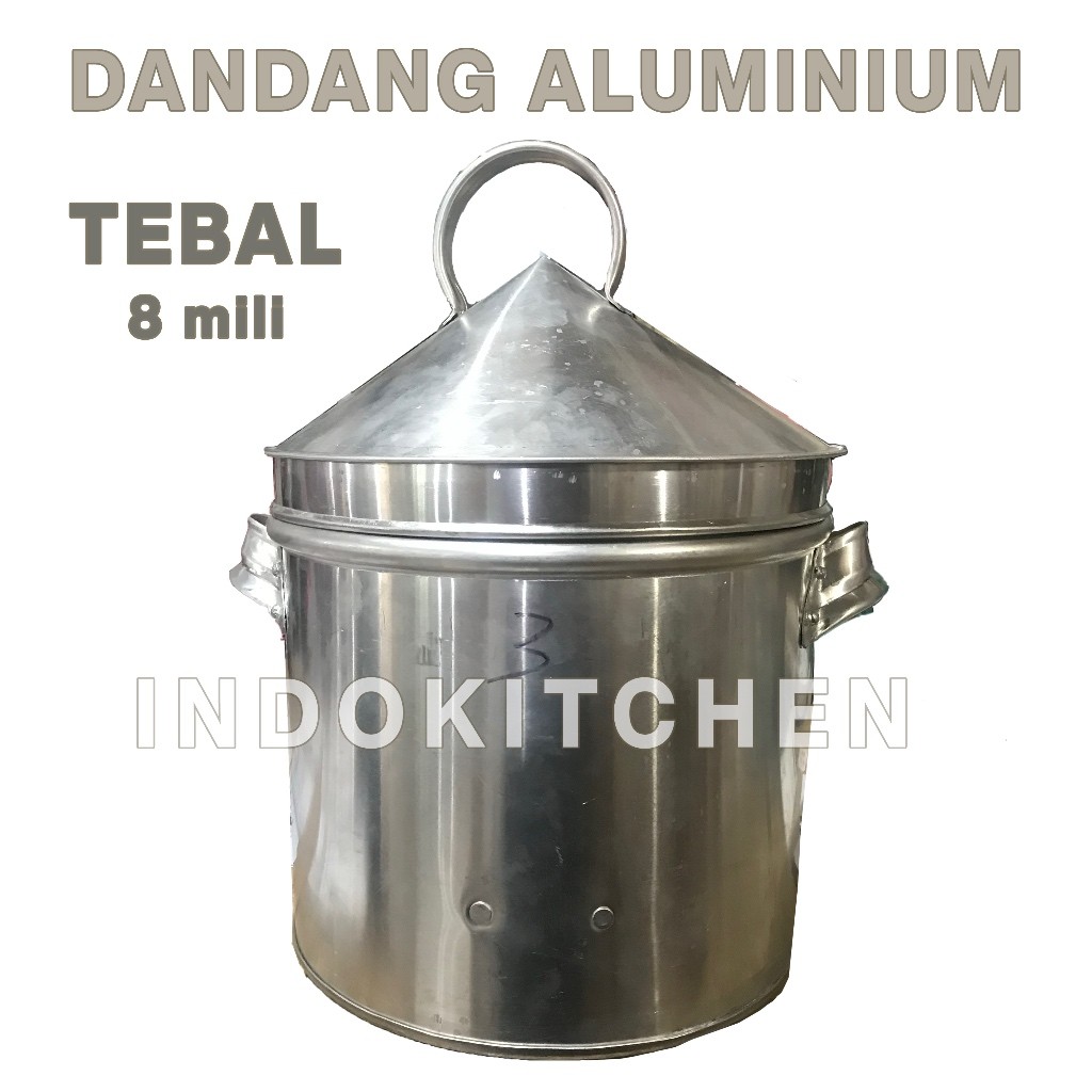Dandang Aluminium Tebal 8 mili 3kg 5 kg 8kg 10 kg Panci sarangan sobluk