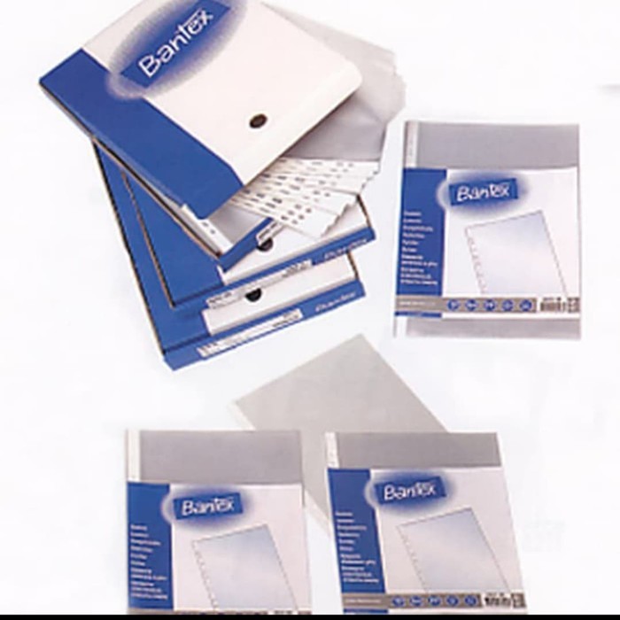 

PP Pocket / Plastik Pocket / Sheet Protector Ukuran A4 Merk Bantex 2040 ( Isi 100 lembar )