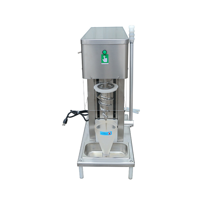 Swirl Ice Cream Mixing Machine Stir Frozen Yogurt Mixer Real Fruit Ice Cream Blender